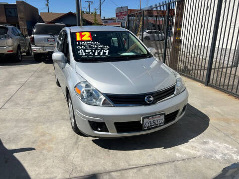 2012 Nissan Versa for sale at The Lot Auto Sales in Long Beach CA