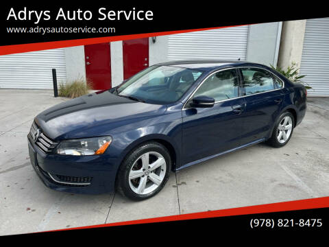 2014 Volkswagen Passat for sale at Adrys Auto Service in Pompano Beach FL