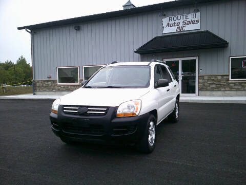 2008 Kia Sportage for sale at Route 111 Auto Sales Inc. in Hampstead NH