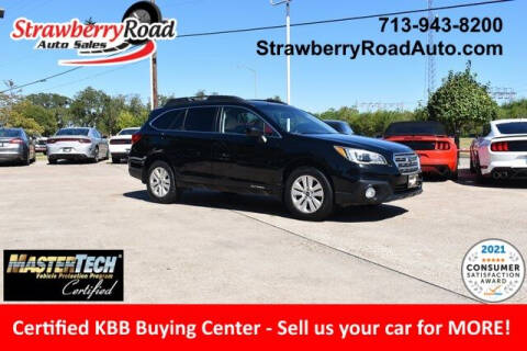 2015 Subaru Outback for sale at Strawberry Road Auto Sales in Pasadena TX