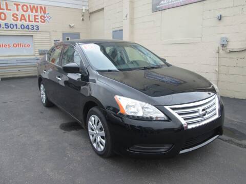 2015 Nissan Sentra for sale at Small Town Auto Sales in Hazleton PA