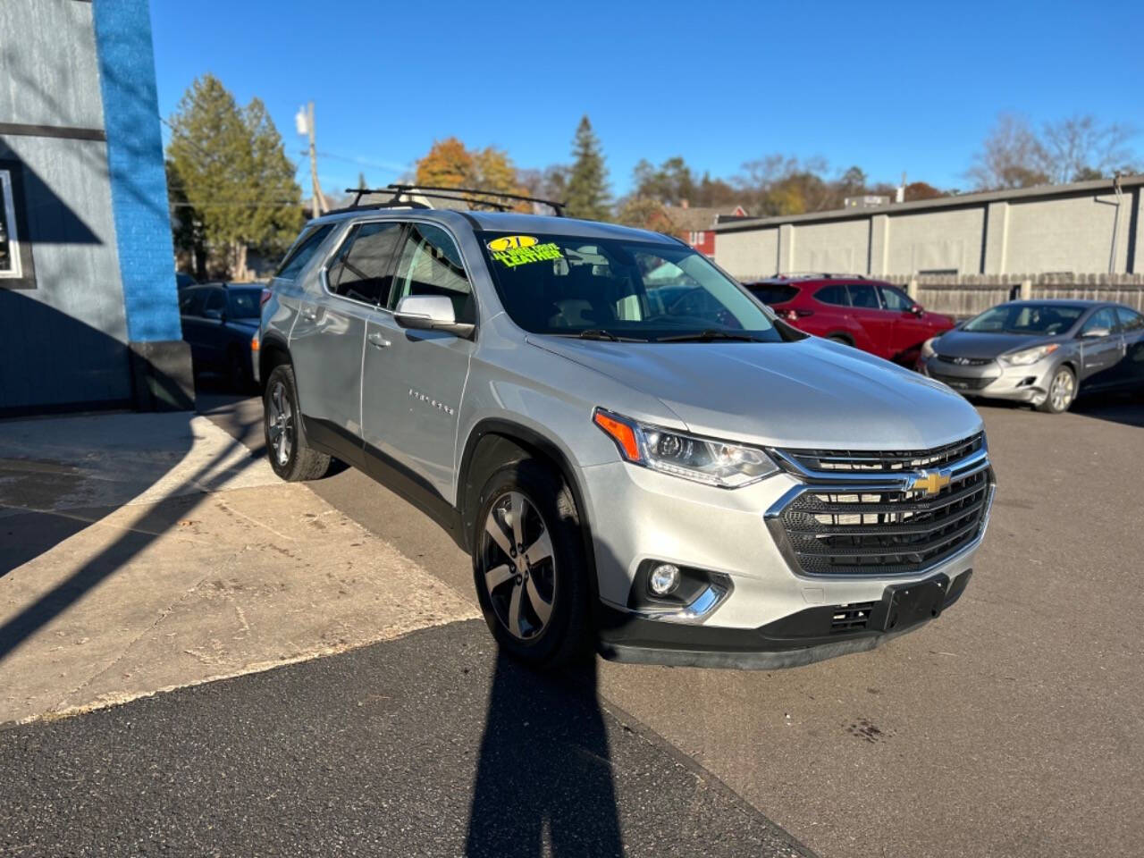 2021 Chevrolet Traverse for sale at Jon's Auto in Marquette, MI