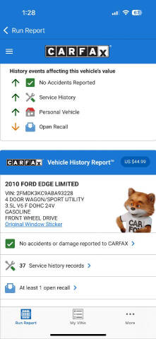 2010 Ford Edge Limited