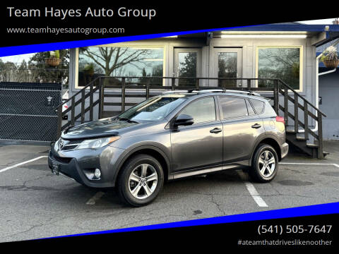 2015 Toyota RAV4 for sale at Team Hayes Auto Group in Eugene OR