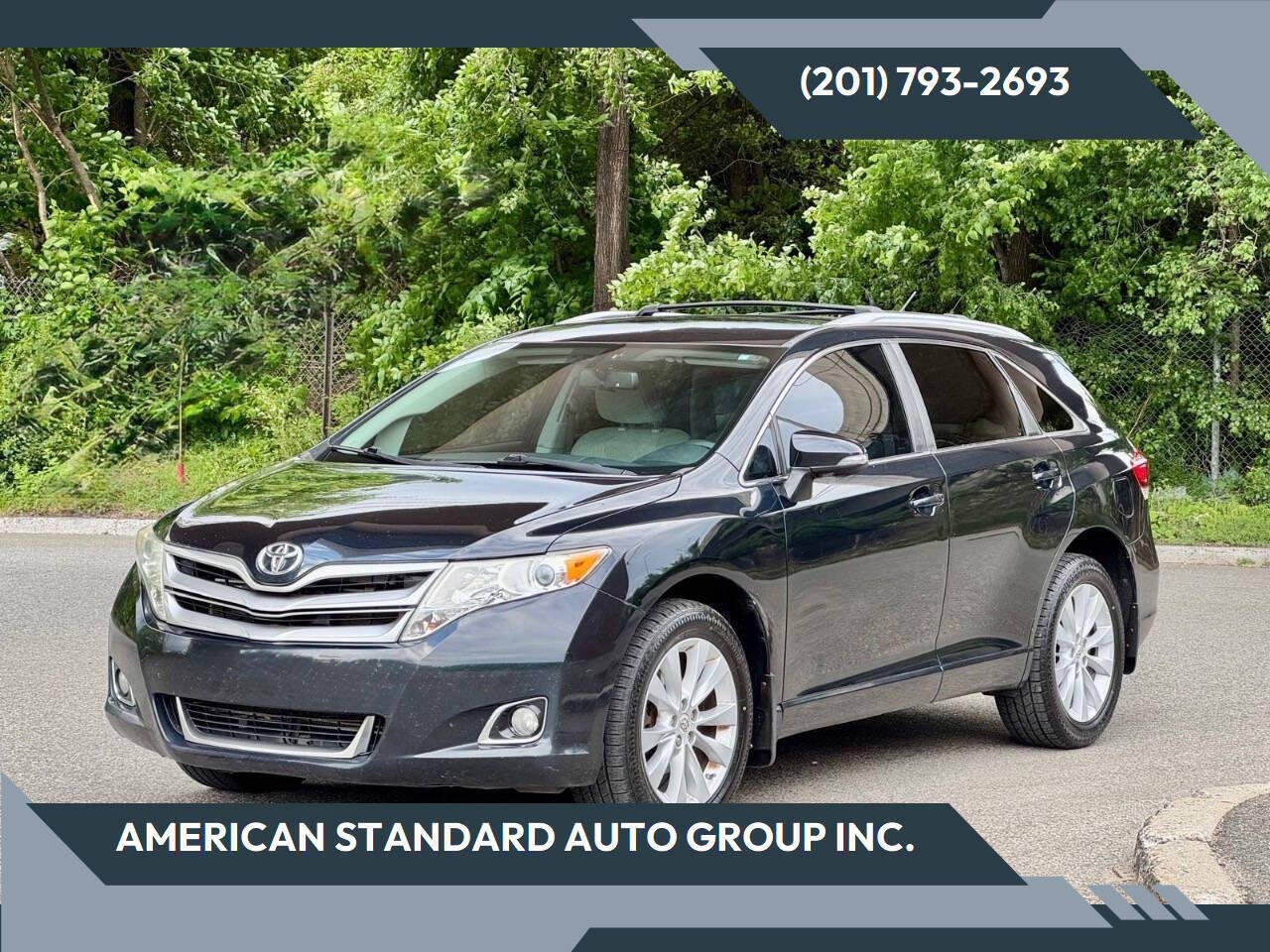 Attitude Black Metallic 2013 Toyota Venza SUV / Crossover All-Wheel Drive 6-Speed Automatic