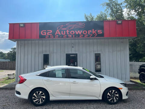 2017 Honda Civic for sale at G2 Autoworks in Elm City NC