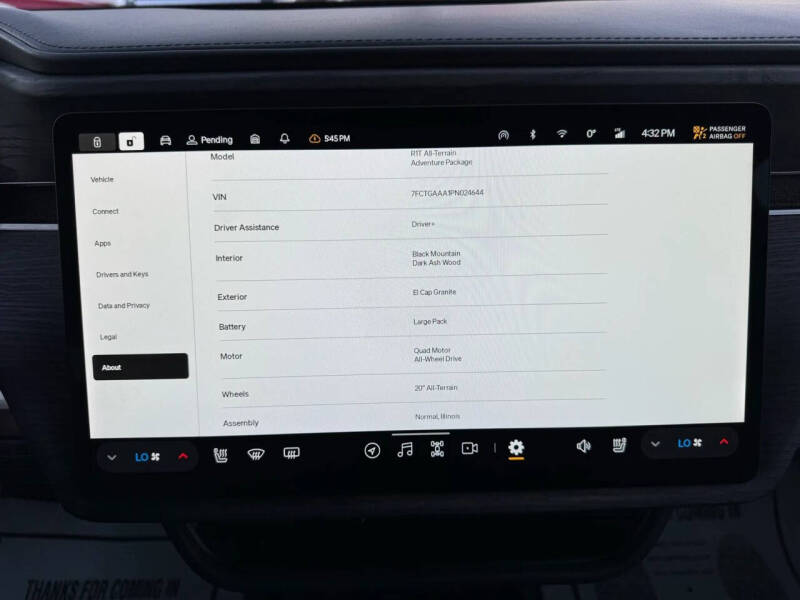2023 Rivian R1T Adventure