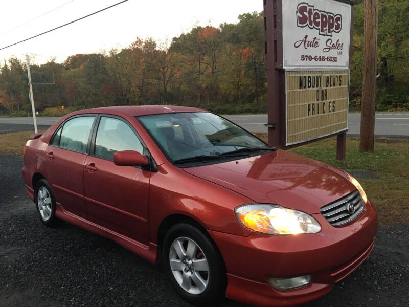 2004 Toyota Corolla for sale at Stepps Auto Sales in Shamokin PA