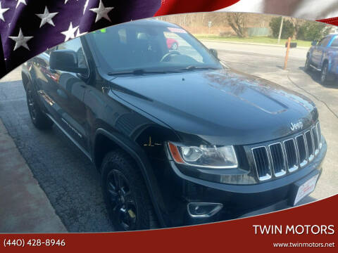 2014 Jeep Grand Cherokee for sale at TWIN MOTORS in Madison OH