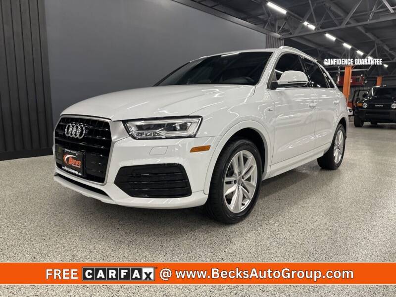 2018 Audi Q3 for sale at Becks Auto Group in Mason OH