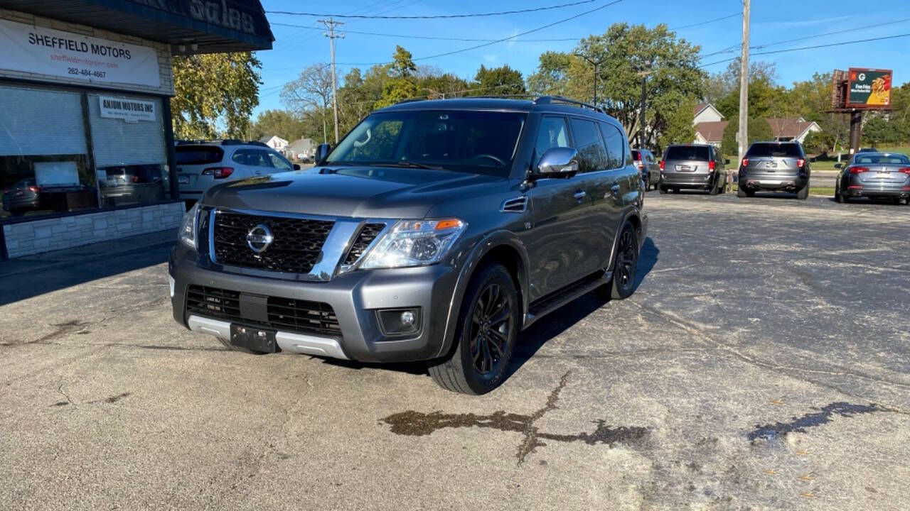 2017 Nissan Armada for sale at Anjum Motors INC in Kenosha, WI