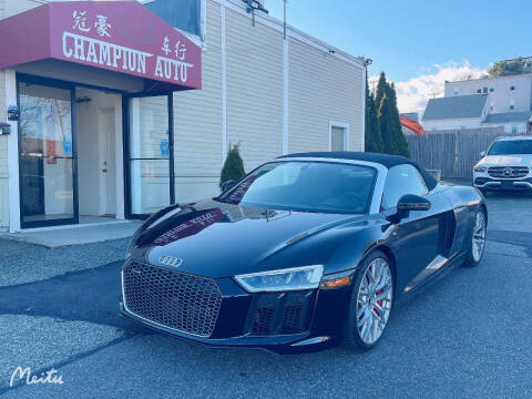 2017 Audi R8 for sale at Champion Auto LLC in Quincy MA