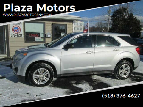 2012 Chevrolet Equinox for sale at Plaza Motors in Rensselaer NY