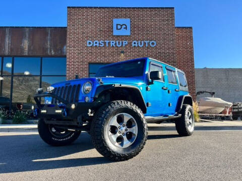 2016 Jeep Wrangler Unlimited for sale at Dastrup Auto in Lindon UT