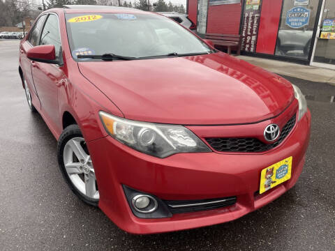 2012 Toyota Camry for sale at 4 Wheels Premium Pre-Owned Vehicles in Youngstown OH
