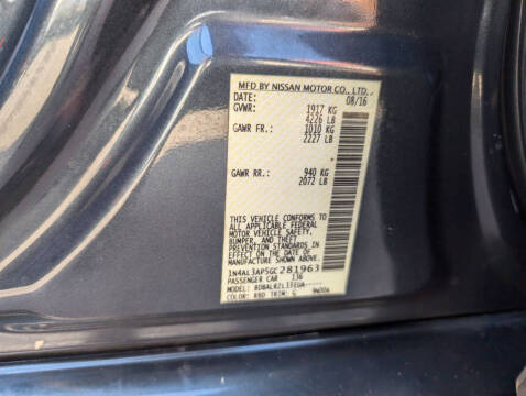 2016 Nissan Altima 2.5 SL