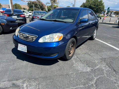 2006 Toyota Corolla for sale at Blue Eagle Motors in Fremont CA