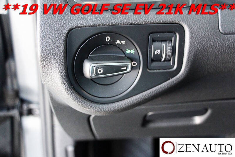 2019 Volkswagen e-Golf SE