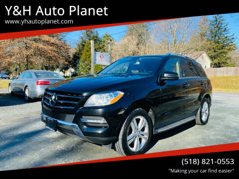 2014 Mercedes-Benz M-Class for sale at Y&H Auto Planet in Rensselaer NY