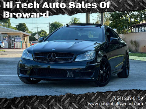 2014 Mercedes-Benz C-Class for sale at Hi Tech Auto Sales Of Broward in Hollywood FL