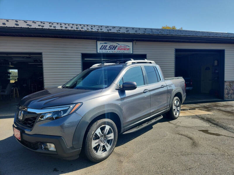 2017 Honda Ridgeline for sale at Ulsh Auto Sales Inc. in Summit Station PA