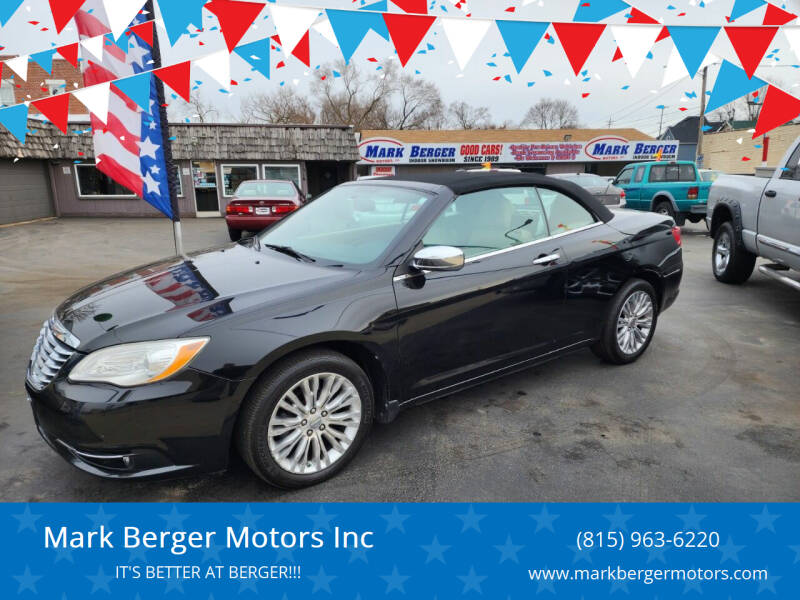2011 Chrysler 200 for sale at Mark Berger Motors Inc in Rockford IL