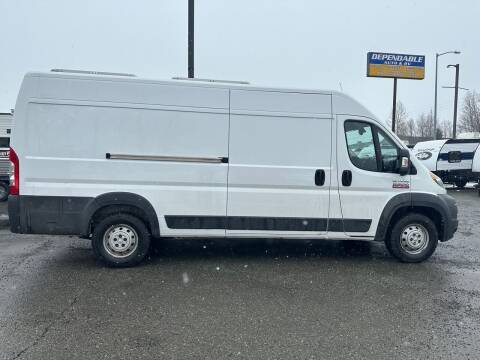 2017 RAM ProMaster for sale at Dependable Used Cars in Anchorage AK