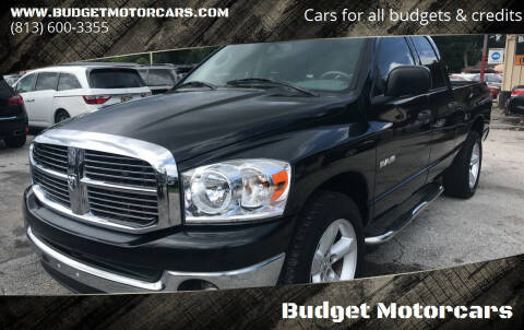 2008 Dodge Ram Pickup 1500 for sale at Budget Motorcars in Tampa FL