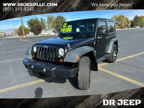 2012 Jeep Wrangler for sale at DR JEEP in Salem UT