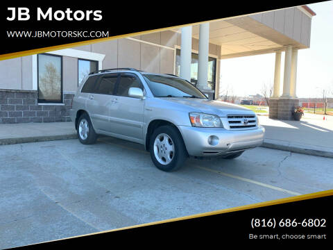 2005 Toyota Highlander for sale at JB Motors in Kansas City MO