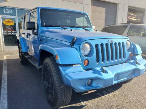 2010 Jeep Wrangler for sale at M & M Auto Brokers in Chantilly VA