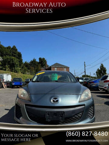 2013 Mazda MAZDA3 for sale at Broadway Auto Services in New Britain CT