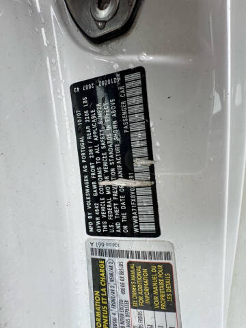 2008 Volkswagen Eos Turbo