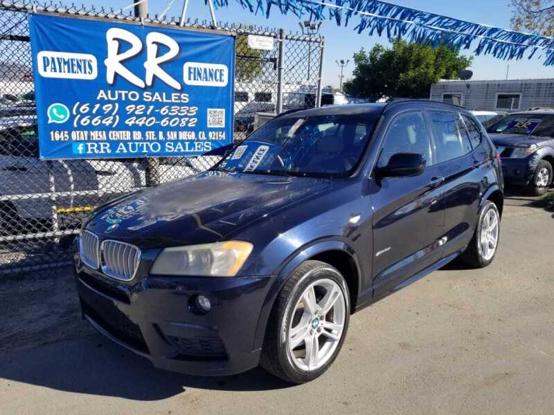 2012 BMW X3 for sale at RR AUTO SALES in San Diego CA