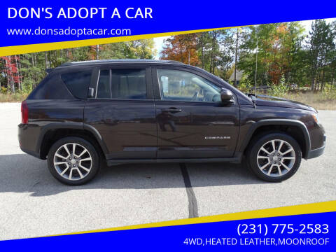 2014 Jeep Compass for sale at DON'S ADOPT A CAR in Cadillac MI