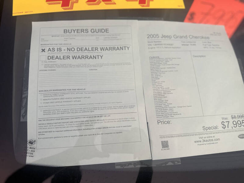 2005 Jeep Grand Cherokee Limited