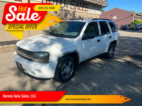 2008 Chevrolet TrailBlazer for sale at Harvey Auto Sales, LLC. in Flint MI