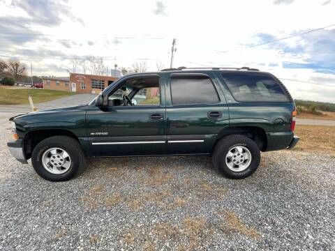 2001 Chevrolet Tahoe for sale at Judy's Cars in Lenoir NC