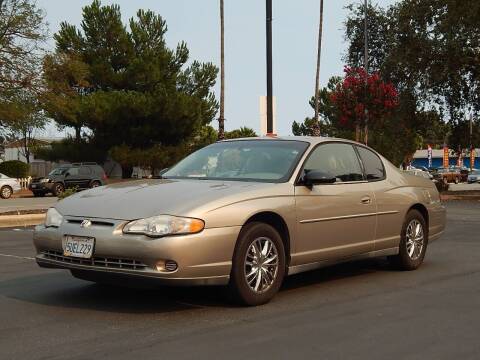 2001 Chevrolet Monte Carlo for sale at Gilroy Motorsports in Gilroy CA