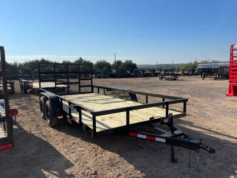 2023 P &amp; C  - Utility Trailer 83'' X 16'  for sale at LJD Sales in Lampasas TX