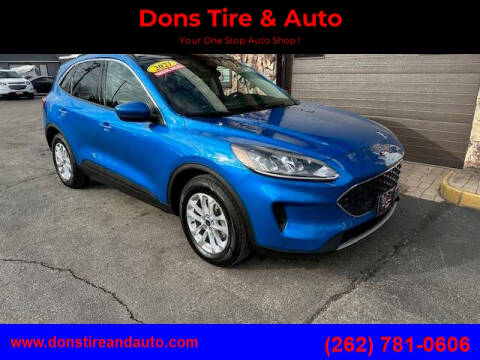 2021 Ford Escape for sale at Dons Tire & Auto in Butler WI