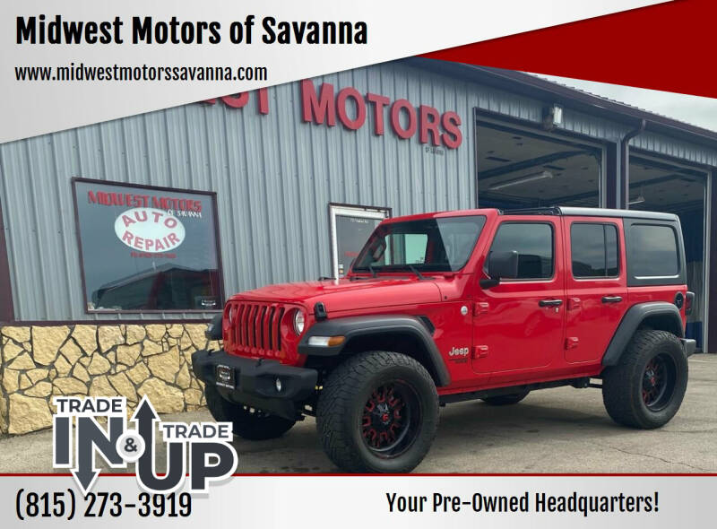 2018 Jeep Wrangler Unlimited for sale at Midwest Motors of Savanna in Savanna IL