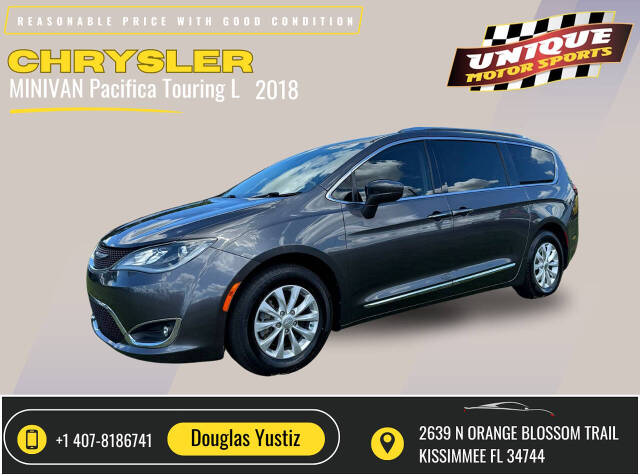 2018 Chrysler Pacifica for sale at Unique Motor Sports in Kissimmee, FL