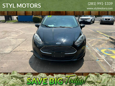 2017 Ford Fiesta for sale at STYL MOTORS in Pasadena TX