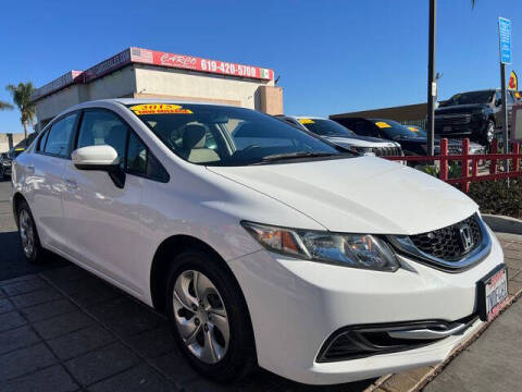 2015 Honda Civic for sale at CARCO OF POWAY in Poway CA