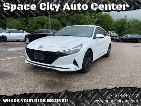 2021 Hyundai Elantra for sale at Space City Auto Center in Houston TX