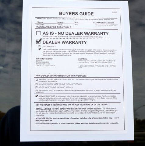 2019 Nissan Frontier