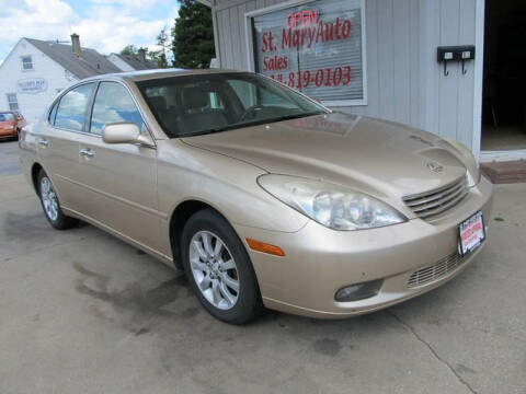 2002 Lexus ES 300 for sale at St. Mary Auto Sales in Hilliard OH