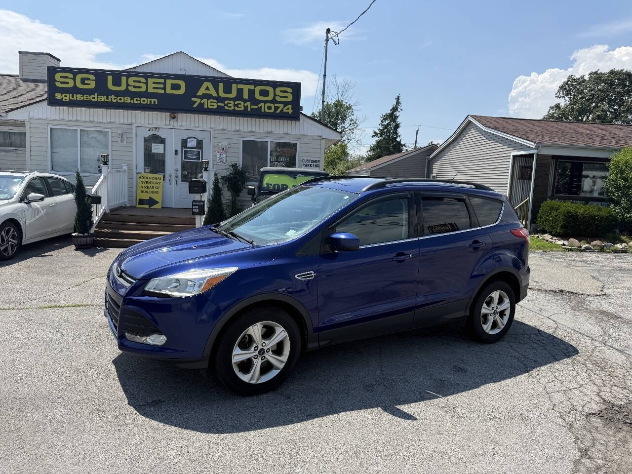 Blue 2015 Ford Escape SE AWD SE 4dr SUV 1