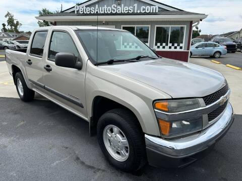 2004 Chevrolet Colorado for sale at PETE'S AUTO SALES LLC - Middletown in Middletown OH